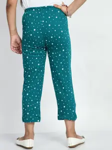 BAESD Girls Set Of 5 Printed Cotton Lounge Pants
