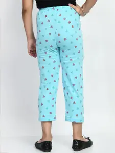 BAESD Girls Pack Of 5 Conversational Printed Pure Cotton Lounge Pants