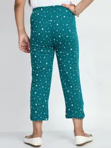 BAESD Girls Pack Of 5 Printed Pure Cotton Lounge Pants