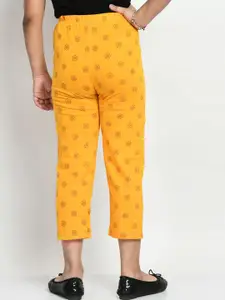 BAESD Girls Pack Of 5 Printed Pure Cotton Lounge Pants