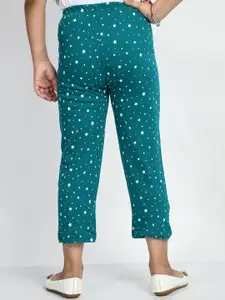 BAESD Girls Pack Of 4 Printed Pure Cotton Lounge Pants