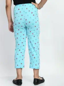 BAESD Girls Pack Of 5 Printed Pure Cotton Lounge Pants