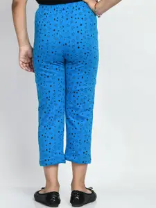 BAESD Girls Pack Of 4 Printed Pure Cotton Lounge Pants