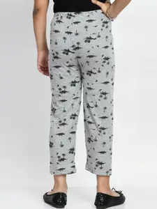 BAESD Girls Pack Of 4 Printed Pure Cotton Lounge Pants