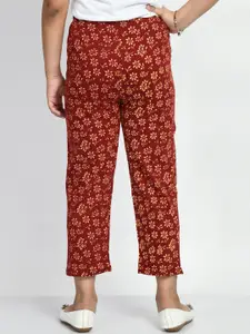 BAESD Girls Pack Of 5 Printed Pure Cotton Lounge Pants