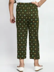 BAESD Girls Pack Of 5 Printed Pure Cotton Lounge Pants