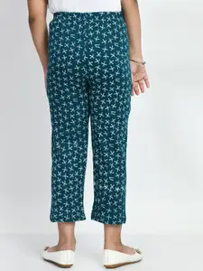 BAESD Girls Pack Of 4 Printed Pure Cotton Lounge Pants