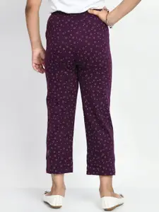 BAESD Girls Pack Of 5 Printed Cotton Lounge Pants