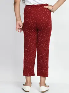 BAESD Girls Pack Of 4 Printed Pure Cotton Lounge Pants