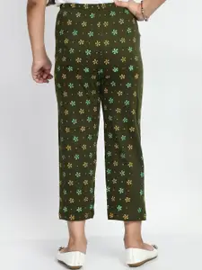 BAESD Girls Pack Of 4 Printed Pure Cotton Lounge Pants