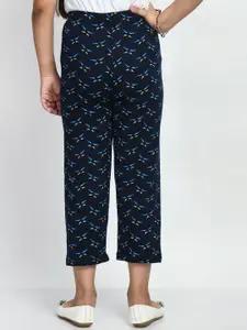 BAESD Girls Pack Of 4 Printed Pure Cotton Lounge Pants