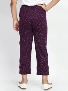 BAESD Girls Pack Of 5 Printed Pure Cotton Lounge Pants
