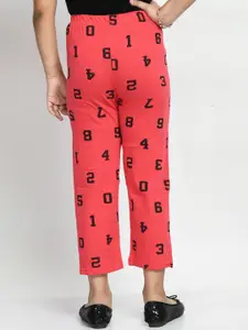 BAESD Girls Pack Of 5 Printed Pure Cotton Lounge Pants