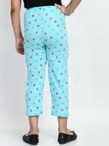 BAESD Girls Pack Of 5 Printed Pure Cotton Lounge Pants
