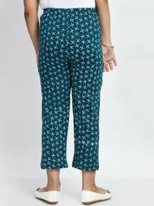 BAESD Girls Pack Of 4 Printed Pure Cotton Lounge Pants