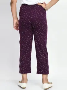 BAESD Girls Pack Of 5 Printed Pure Cotton Lounge Pants