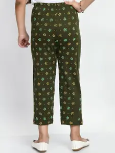 BAESD Girls Pack Of 5 Printed Cotton Lounge Pants