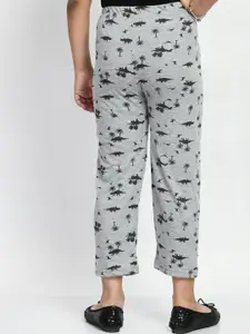 BAESD Girls Set Of 4 Printed Cotton Lounge Pants