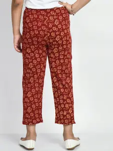 BAESD Girls Set Of 5 Printed Cotton Lounge Pants