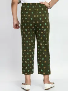 BAESD Girls Pack Of 4 Printed Pure Cotton Lounge Pants