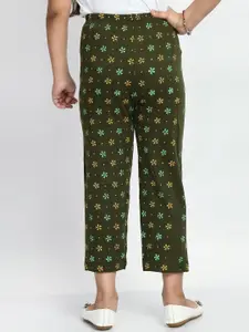 BAESD Girls Pack Of 4 Printed Cotton Lounge Pants