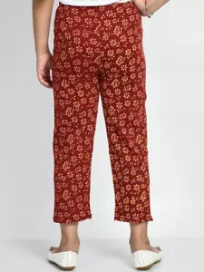BAESD Girls Pack Of 4 Printed Pure Cotton Lounge Pants
