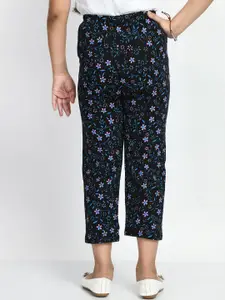 BAESD Girls Pack Of 4 Printed Pure Cotton Lounge Pants