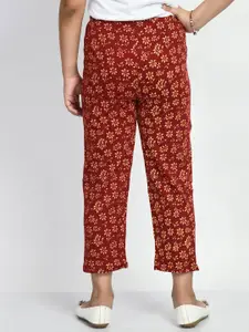 BAESD Girls Pack Of 5 Printed Cotton Lounge Pants