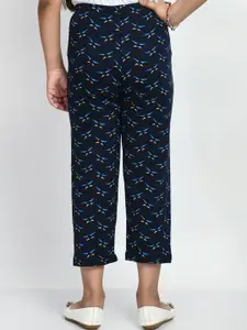 BAESD Girls Pack Of 5 Printed Pure Cotton Lounge Pants