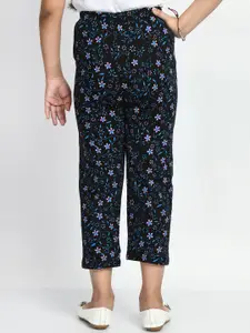 BAESD Girls Pack Of 4 Printed Pure Cotton Lounge Pants
