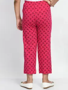 BAESD Girls Pack Of 4 Printed Pure Cotton Lounge Pants