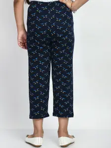 BAESD Girls Pack Of 5 Printed Pure Cotton Lounge Pants