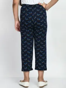 BAESD Girls Pack Of 5 Conversational Printed Pure Cotton Lounge Pants