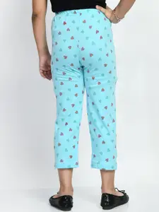 BAESD Girls Pack Of 5 Printed Pure Cotton Lounge Pants