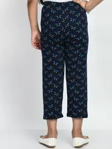 BAESD Girls Pack Of 4 Printed Pure Cotton Lounge Pants