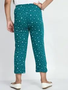 BAESD Girls Pack Of 5 Printed Cotton Lounge Pants