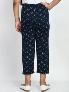 BAESD Girls Pack Of 5 Printed Pure Cotton Lounge Pants