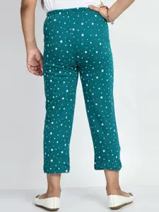 BAESD Girls Pack Of 5 Printed Pure Cotton Lounge Pants