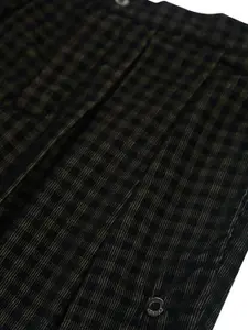 Gini and Jony Girls Checked Flared Cotton Mini Skirt