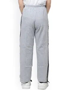 IndiWeaves Boys Pack Of 2 Mid-Rise Regular-Fit Pure Cotton Track Pants