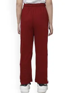 IndiWeaves Boys Pack Of 2 Mid-Rise Regular-Fit Pure Cotton Track Pants