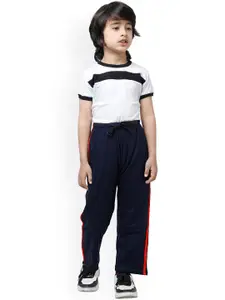 IndiWeaves Boys Pack Of 3 Pure Cotton Track Pants