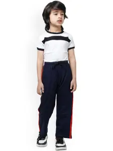 IndiWeaves Boys Pack Of 3 Pure Cotton Track Pants
