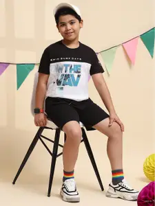 Monte Carlo Boys Printed T-shirt with Shorts