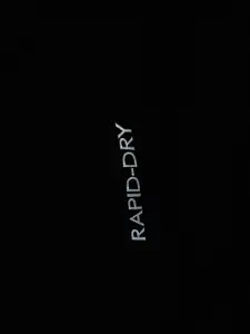 HRX by Hrithik Roshan Brand Logo Printed V-Neck Rapid-Dry Sports T-shirt