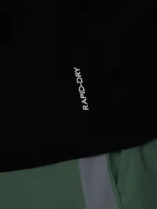 HRX by Hrithik Roshan Men Brand Logo Printed V-Neck Rapid-Dry Sports T-shirt