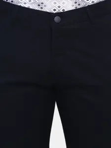V-Mart Men Mid-Rise Slim Fit Trousers