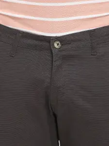 V-Mart Men Mid Rise plain Knitted Cotton Slim Fit Chinos Trousers