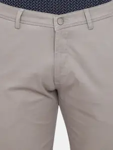 V-Mart Men Slim Fit Dobby Cotton Chinos