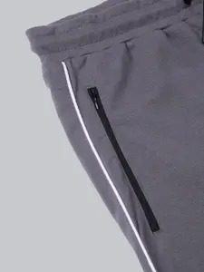 Richlook Men Mid-Rise Cotton Track Pants